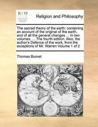The sacred theory of the earth