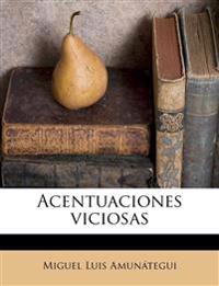 Acentuaciones viciosas