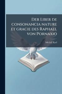 Der Liber de consonancia nature et gracie des Raphael von Pornaxio