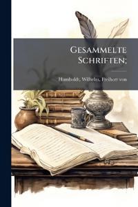 Gesammelte Schriften;