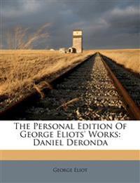 The Personal Edition Of George Eliots' Works