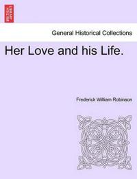 Bokomslag for "Her Love and His Life."