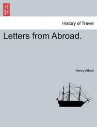 Bokomslag för "Letters from Abroad."