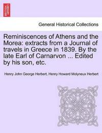 Reminiscences of Athens and the Morea