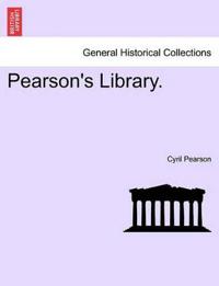 Bokomslag för "Pearson's Library."