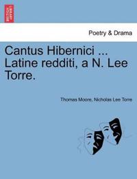 Bokomslag for "Cantus Hibernici ... Latine Redditi, A N. Lee Torre."