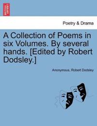 Bokomslag för "A Collection of Poems in Six Volumes. by Several Hands. [Edited by Robert Dodsley.]"