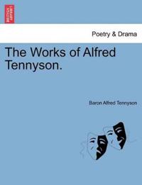 Bokomslag för "The Works of Alfred Tennyson."