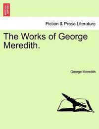 Bokomslag for "The Works of George Meredith."