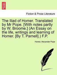 The Iliad of Homer, Translated by Mr. Pope, Volume III