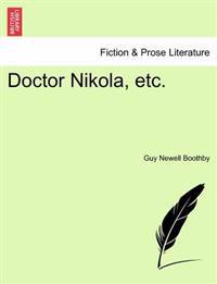 Bokomslag for "Doctor Nikola, Etc."