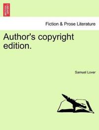 Author's Copyright Edition.