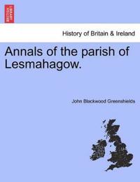 Annals of the Parish of Lesmahagow.
