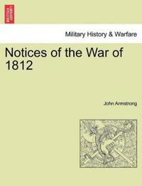 Notices of the War of 1812. Vol. II