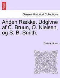 Anden Række. Udgivne af C. Bruun, O. Nielsen, og S. B. Smith. Femte Bind