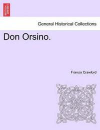 Don Orsino.