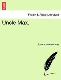 Kirjan kansi "Uncle Max."