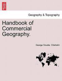 Bokomslag för "Handbook of Commercial Geography."