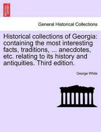 Historical collections of Georgia