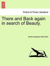 Kirjan kansi "There and Back Again in Search of Beauty."
