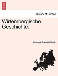 Bokomslag for "Wirtembergische Geschichte."