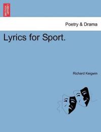 Lyrics for Sport.