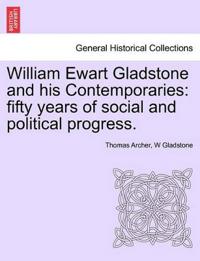 Kirjan kansi "William Ewart Gladstone and his Contemporaries"