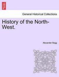 Kirjan kansi "History of the North-West."