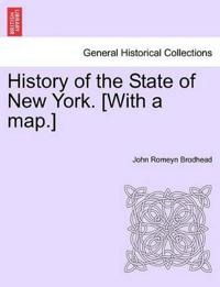 Kirjan kansi "History of the State of New York. [With a map.]"