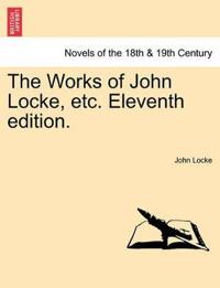 Kirjan kansi "The Works of John Locke, etc. Eleventh edition."