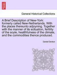A Brief Description of New-York