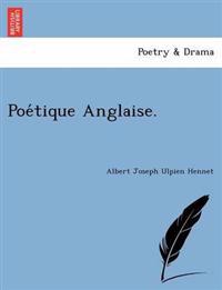 Poe Tique Anglaise.