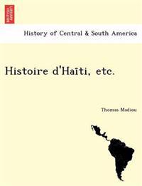 Histoire d'Haïti, etc.