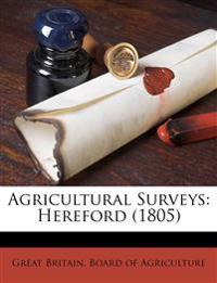 Agricultural Surveys