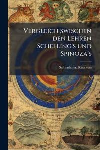 Vergleich swischen den Lehren Schelling's und Spinoza's