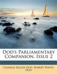 Dod's Parliamentary Companion, Issue 2
