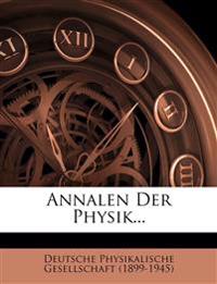Annalen Der Physik...