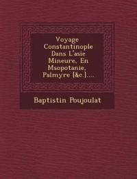 Voyage ? Constantinople Dans L'asie Mineure, En M?sopotanie, ? Palmyre [&c.]....