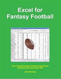 Excel for Fantasy Football