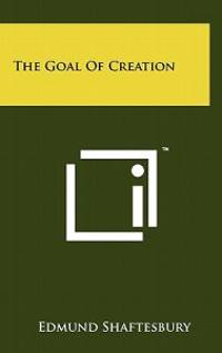 Kirjan kansi "The Goal of Creation"