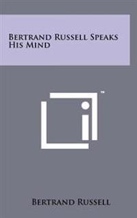 Kirjan kansi "Bertrand Russell Speaks His Mind"