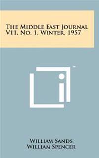 Kirjan kansi "The Middle East Journal V11, No. 1, Winter, 1957"