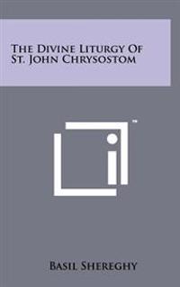 Kirjan kansi "The Divine Liturgy of St. John Chrysostom"