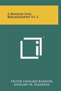 Kirjan kansi "A Benedictine Bibliography V1-2"