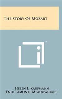 Kirjan kansi "The Story of Mozart"