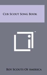 Kirjan kansi "Cub Scout Song Book"