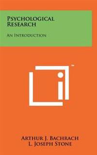 Psychological Research: An Introduction