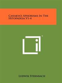 Canakya's Aphorisms in the Hitopadesa V1-4