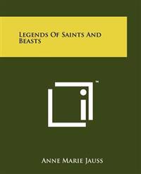 Kirjan kansi "Legends of Saints and Beasts"