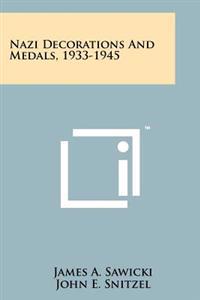 Kirjan kansi "Nazi Decorations and Medals, 1933-1945"